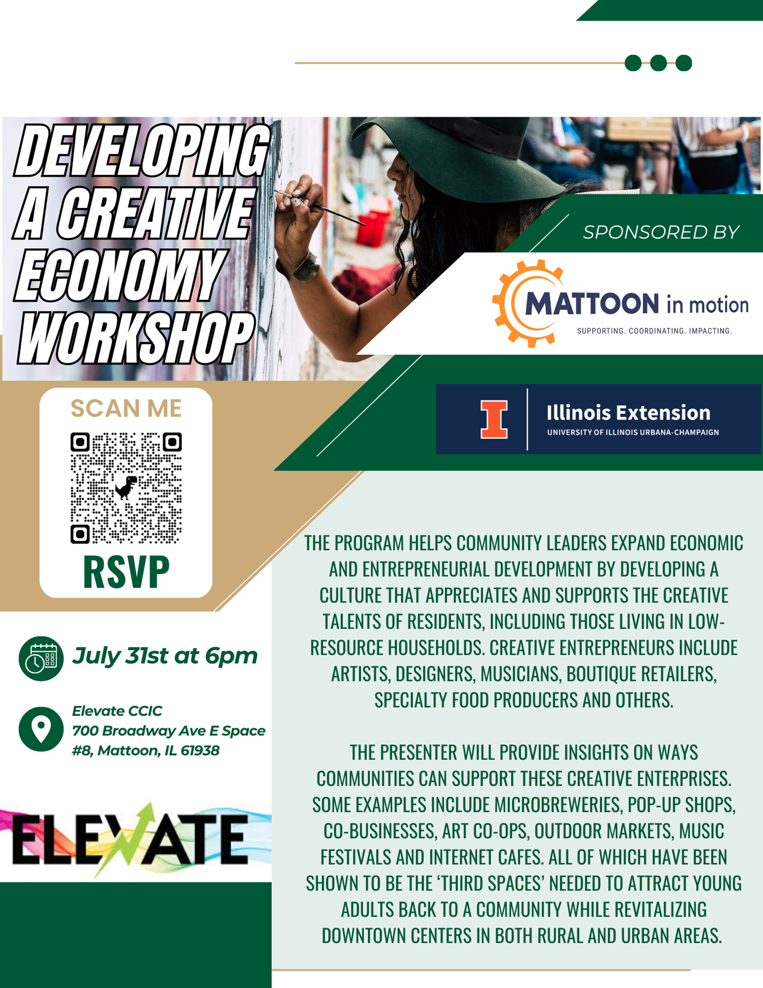 Developing A Creative Economy Workshop